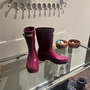 Hunter Wellies Gloss Rain Boots